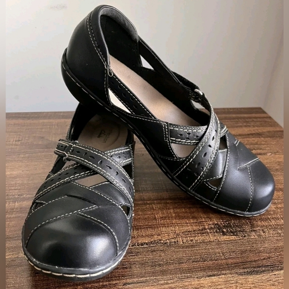 Clarks Collection Women's Shoes 9.5 M Ultimate Comfort Black - Picture 1 of 3